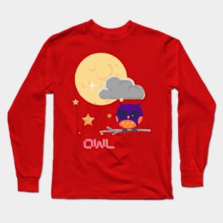 Owl Long Sleeve T-Shirt